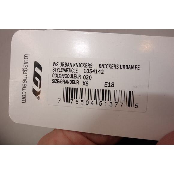 NEW Louis Garneau Urban Knickers Chamois Liner Black Women's XS - Picture 5 of 11